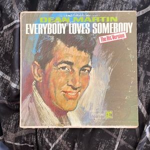 Dean Martin Vinyl Album: Everybody Loves Somebody 💿✨